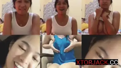 Anong trip ng dalawang bebot na ito – Palakihan ba ng boobs?