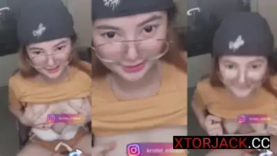 Shet si Kristel Pinasilip at Nilamas ang Suso niya!