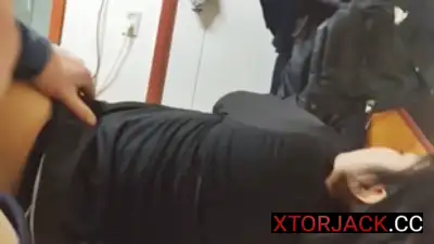 DogStyle na Patagilid sa Opismate na Sexy