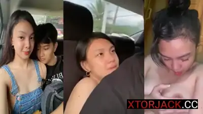 Nagayuma na ata kay chinito itong si tisay iba makatitig habang jinajakol sa kotse